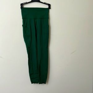 Lululemon leggings, green, size 2
